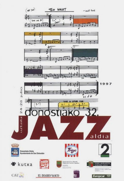 Edición 32 Jazzaldia 1997.