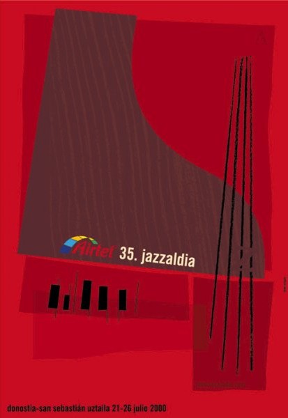 35. Jazzaldia 2000 kartela.
