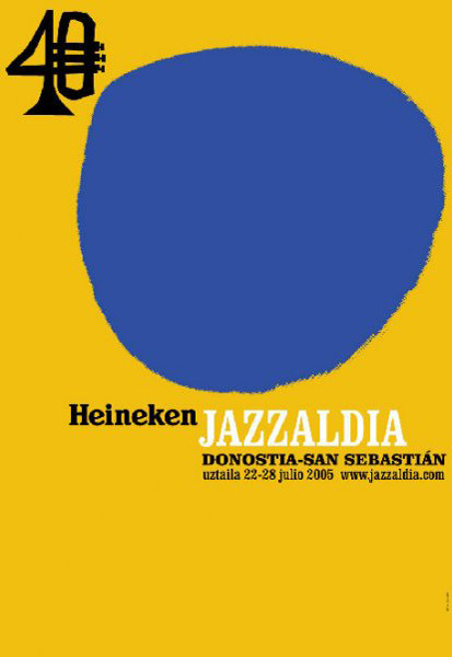 40. Jazzaldia 2005 kartela.