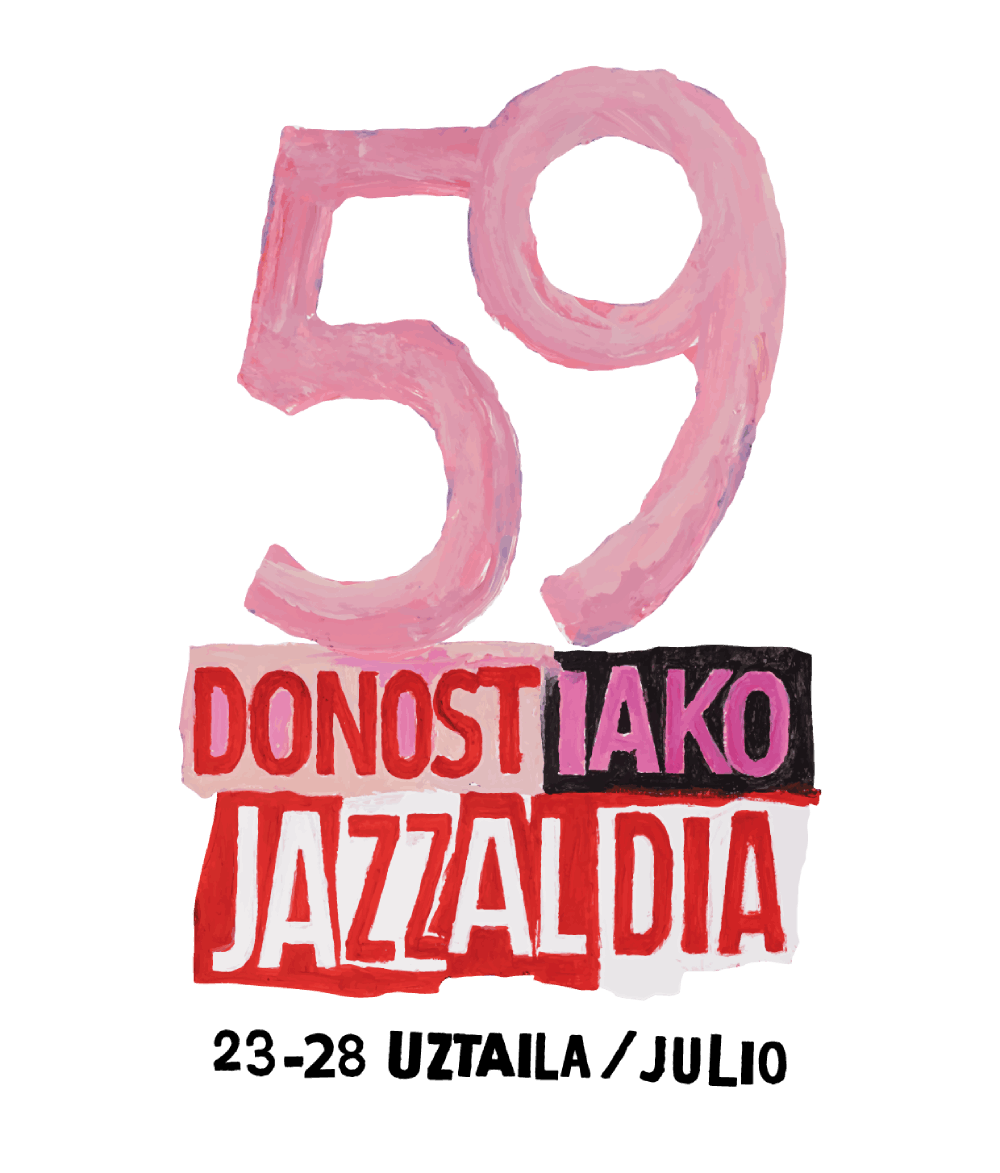 59 Jazzaldiko logotipo bertikalen adibidea